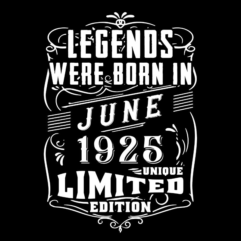 Anniversaire Juin 1925 Année Edition Limitée