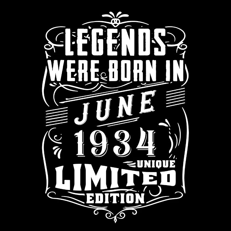 Anniversaire Juin 1934 Année Edition Limitée