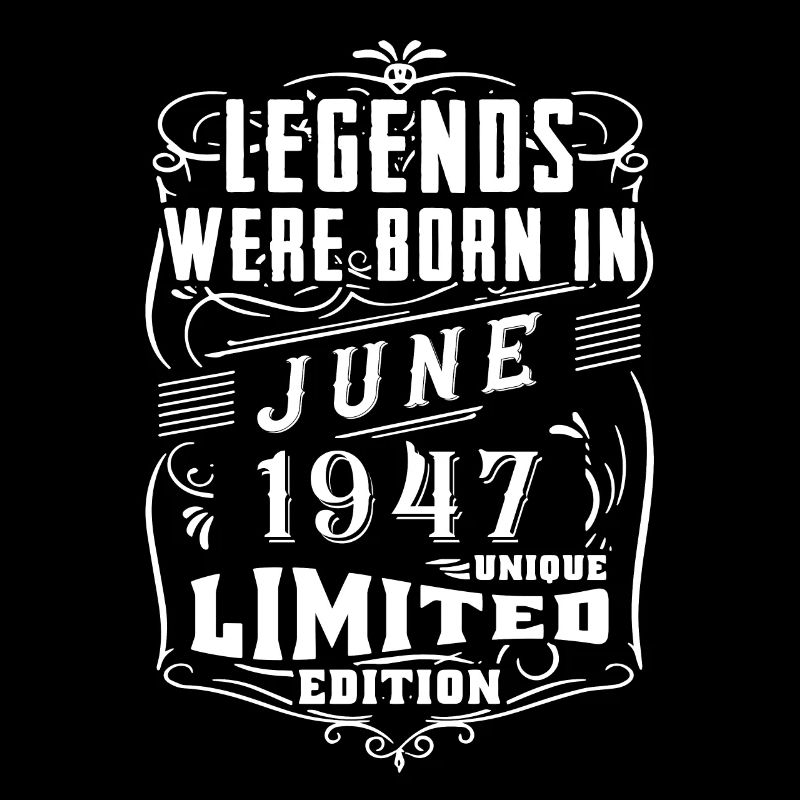 Anniversaire Juin 1947 Année Edition Limitée