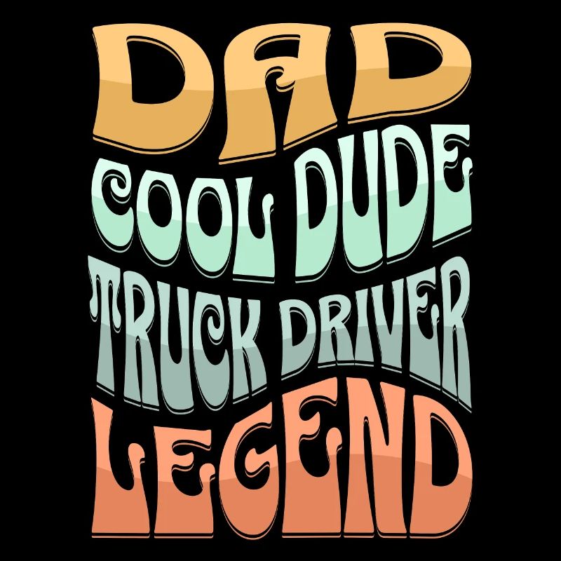 Papa chauffeur de camion