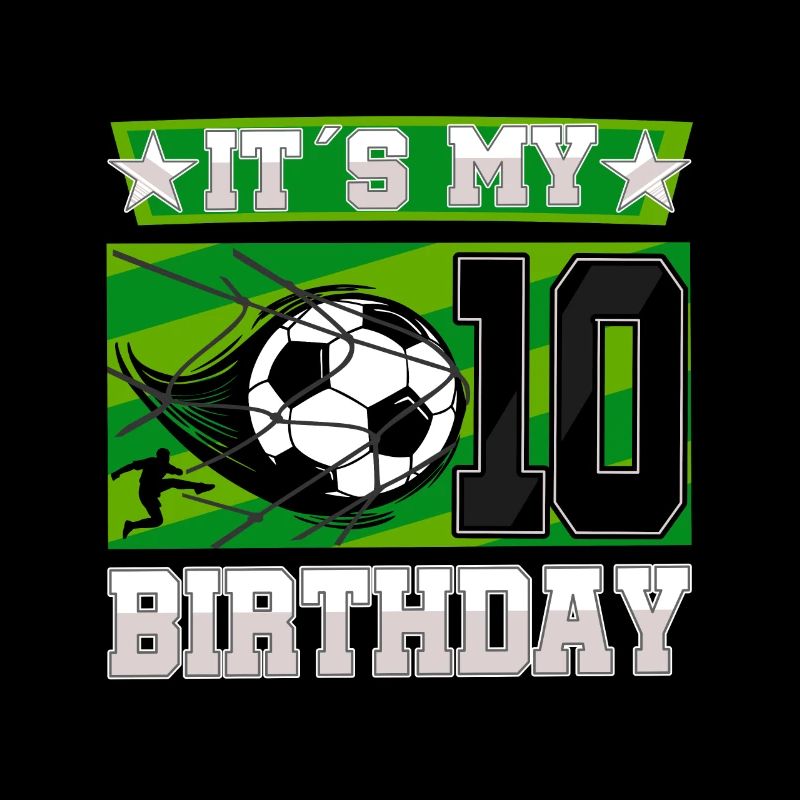10e anniversaire Garçon Soccer 10 ans Cadeaux