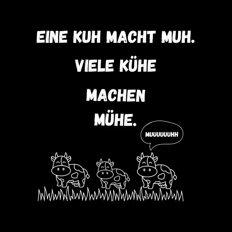 One cow makes moo, many cows make trouble
