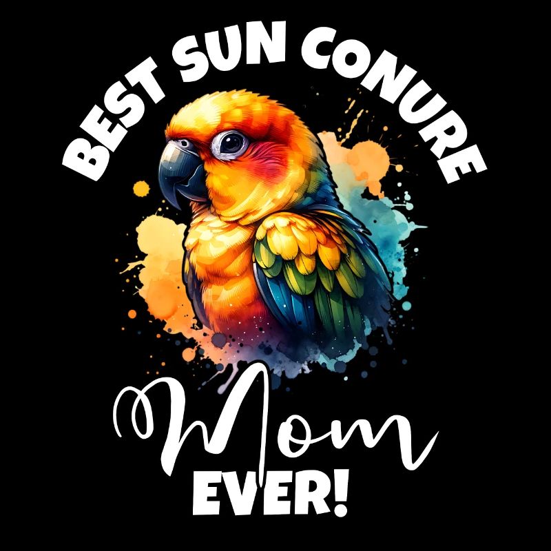 Meilleure maman Sun Conure