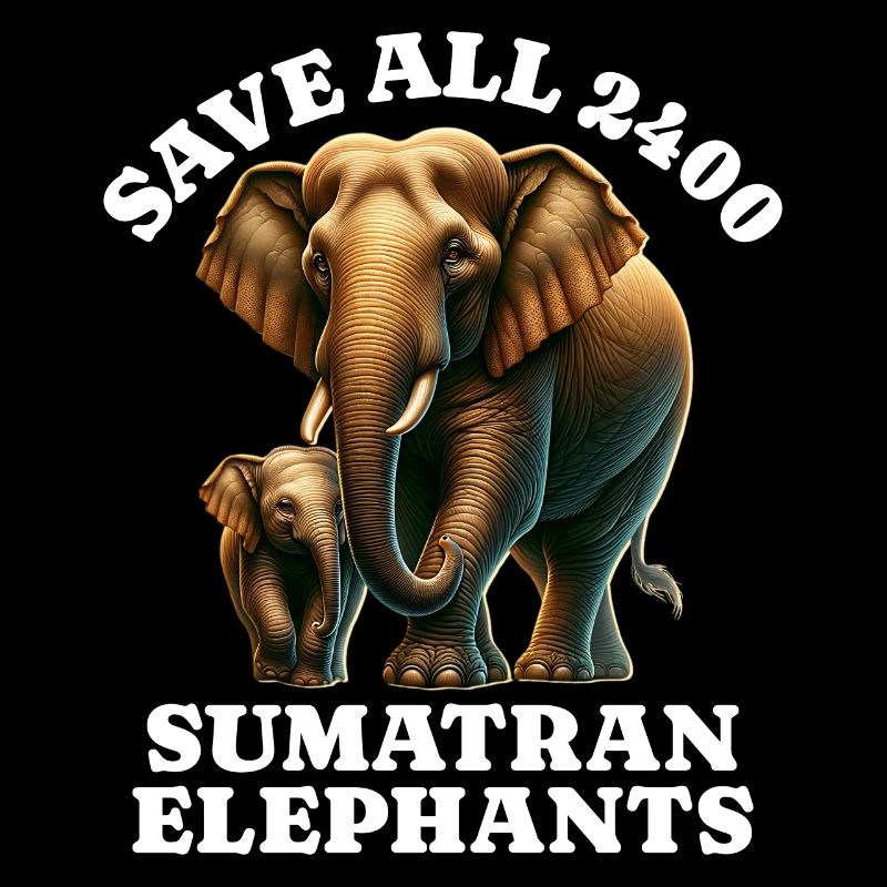 Save Sumatra Elefant