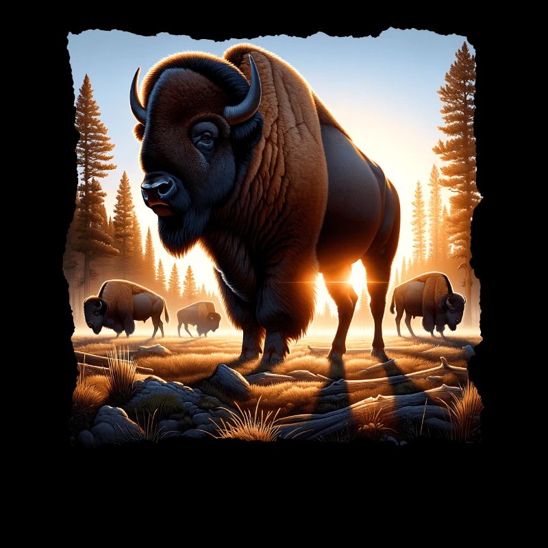 Bison Bison des prairies