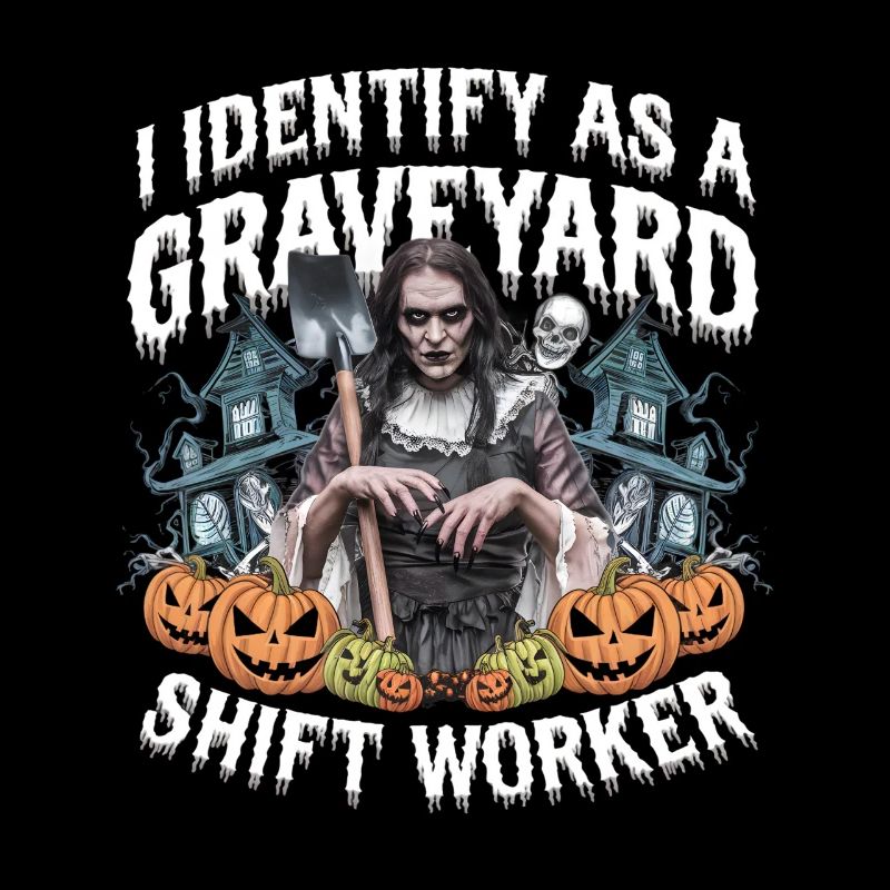 lustiges I Identify As A Graveyard Shift Worker