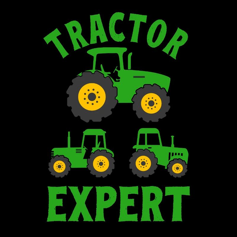 Farm Tractor Expert Farmer Boy Toddler Gift Idea