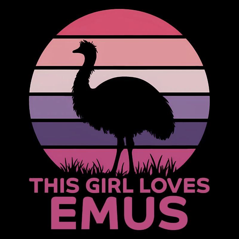 Emu Dire Australie Emus Drôle Cadeau D’émeu