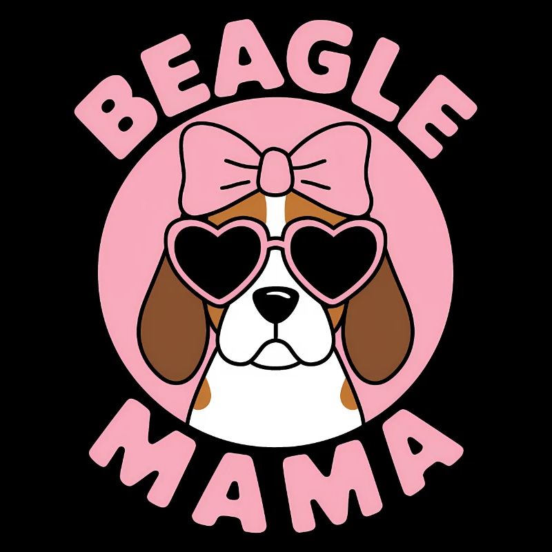 Beagle Mom Dog Mom Funny Beagle Gift