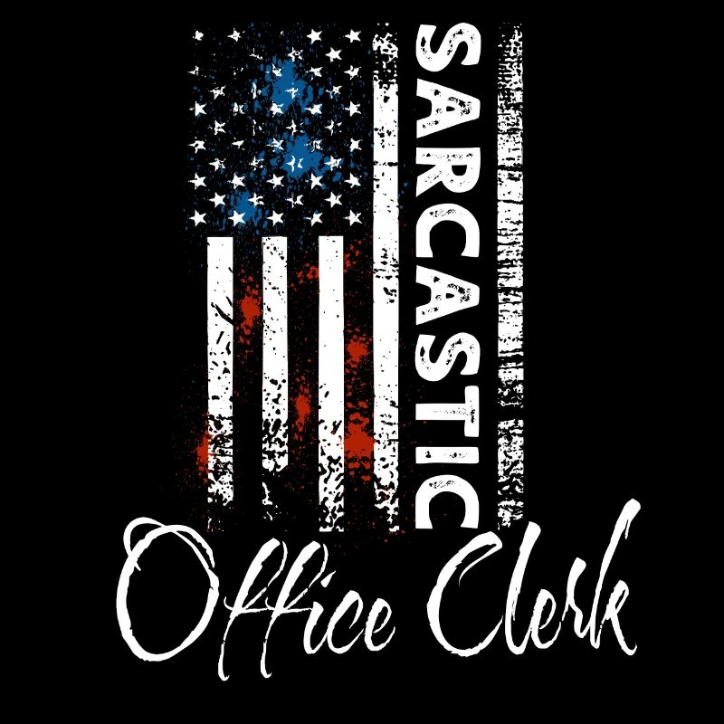 Sarcastic office worker