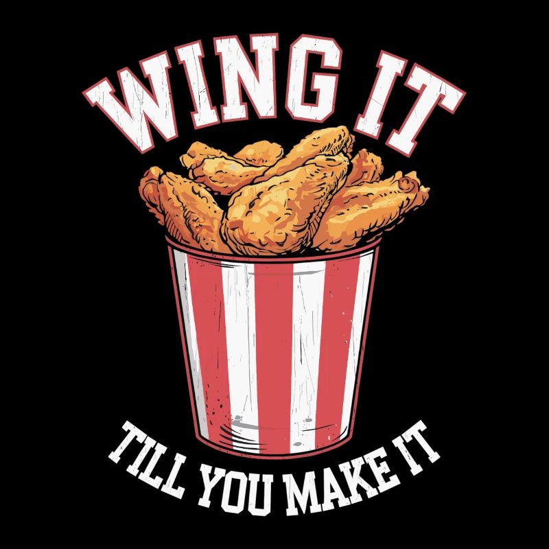 Chicken Wing Apparel Wing It Till You Make It