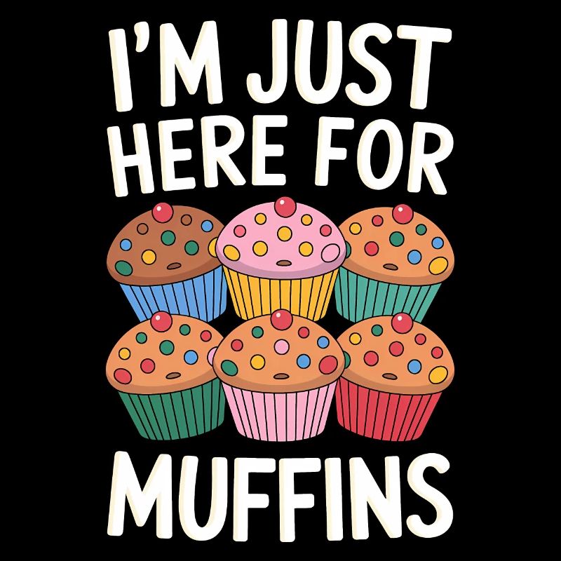Muffin Disant Muffins Drôle Muffins Cadeau