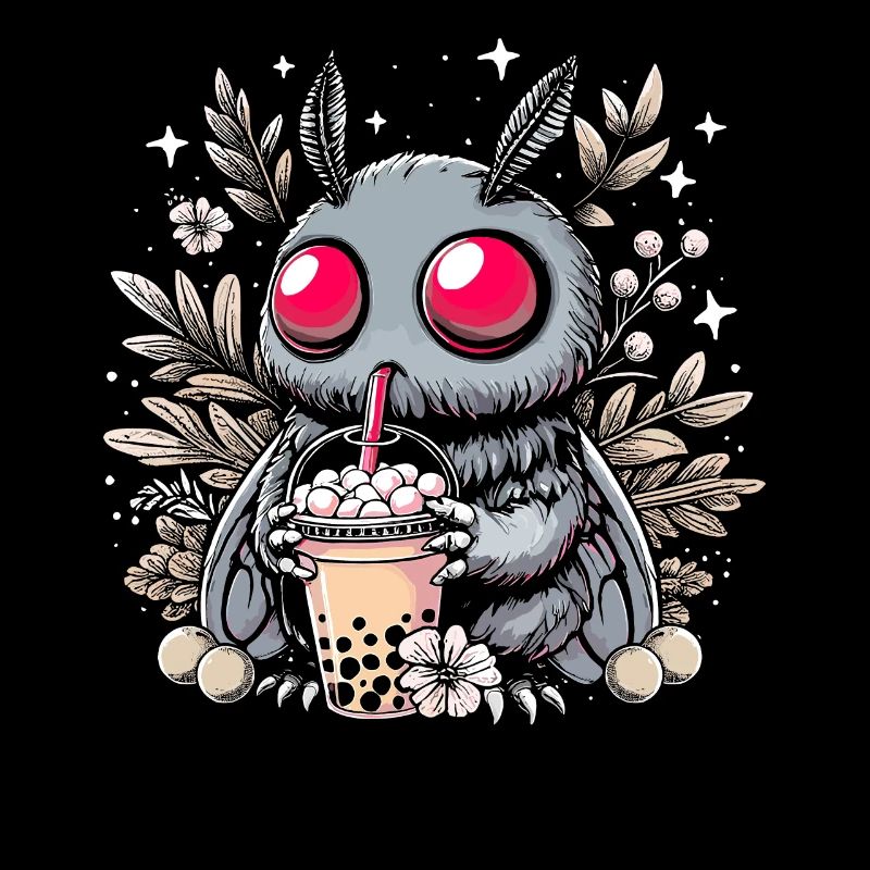 Mothman Bubble Tea
