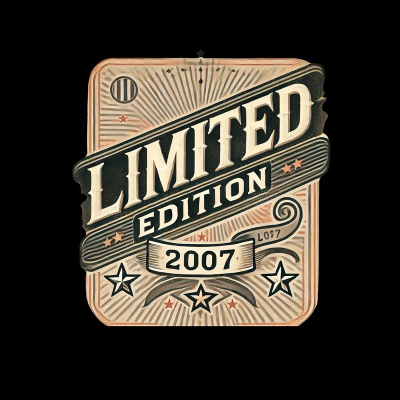 Limited Edition 2007 18. Geburtstag Geschenk