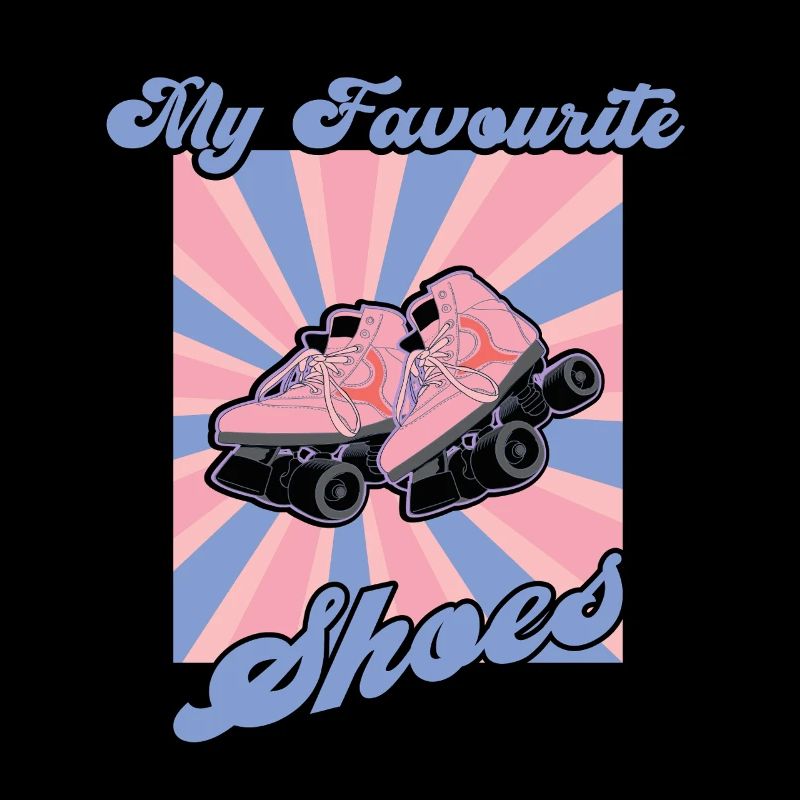Rollerskater My Shoes Rollschuh Disco
