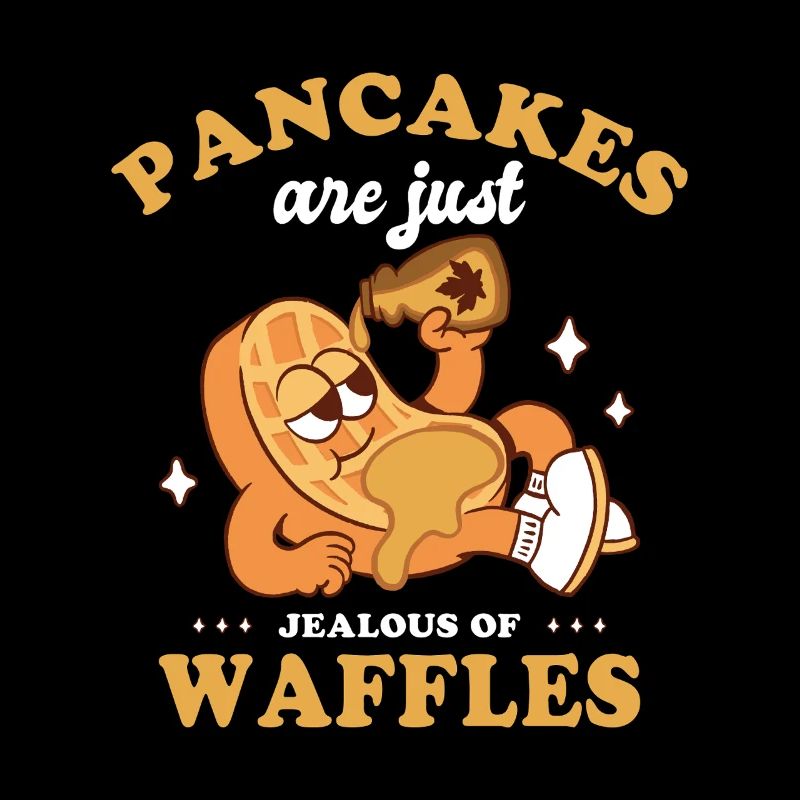 Belgische Pancakes Waffle Geschenk Waffelchef