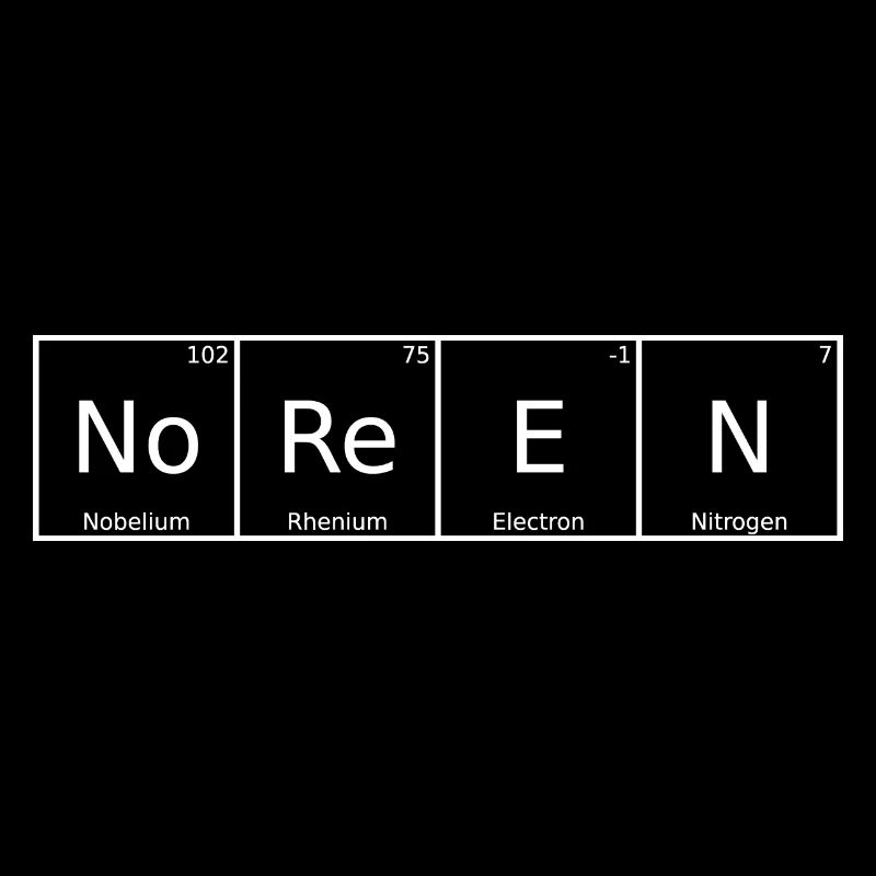 Noreen Nom Prénom Chimie Tableau périodique Eléments