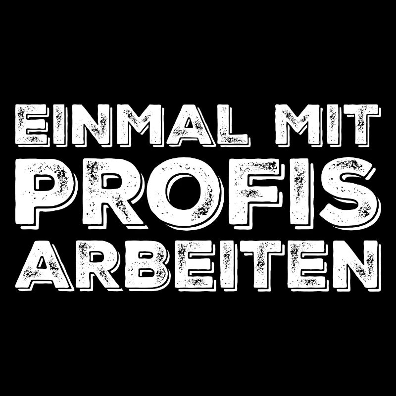 Einmal mit Profis arbeiten