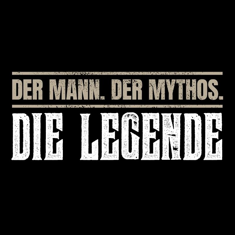 Der Mann. Der Mythos. Die Legende.