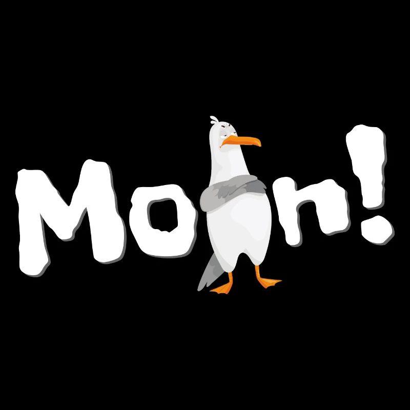 Moin - Möwe lustig Geschenk Bestseller