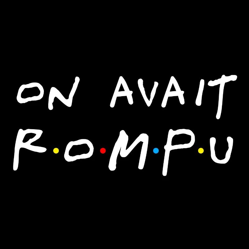 On avait rompu (blanc)
