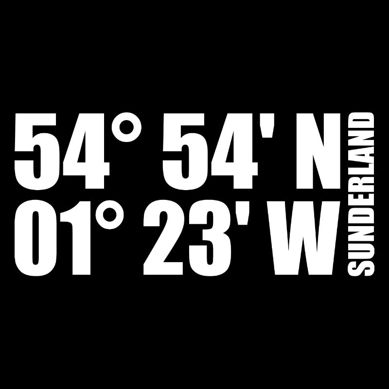Sunderland Coordinates