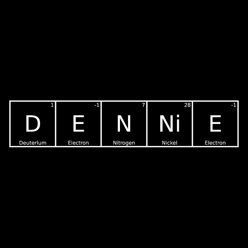 Dennie Name First Name Chemistry Periodic Table Elements