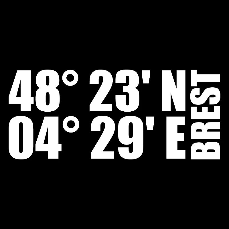 Coordonnées de Brest