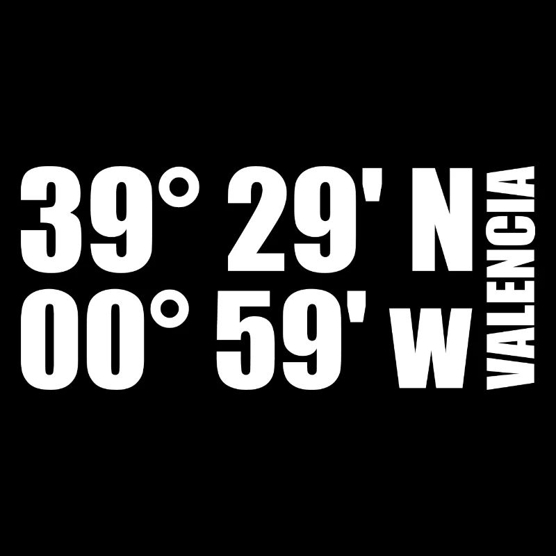 Valencia Coordinates