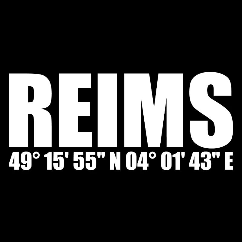 Coordonnées de Reims