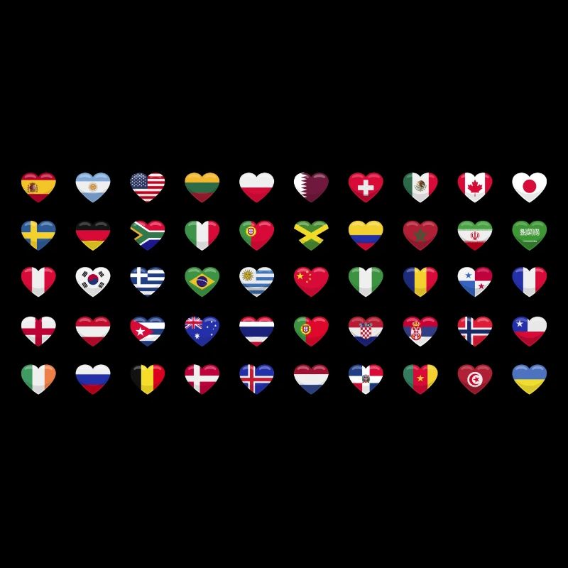 Drapeaux internationaux du monde - Drapeaux des pays