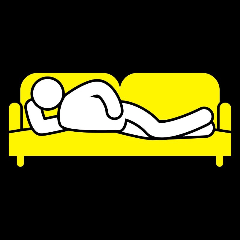 Couch Sleeping Sofa Tired Icon