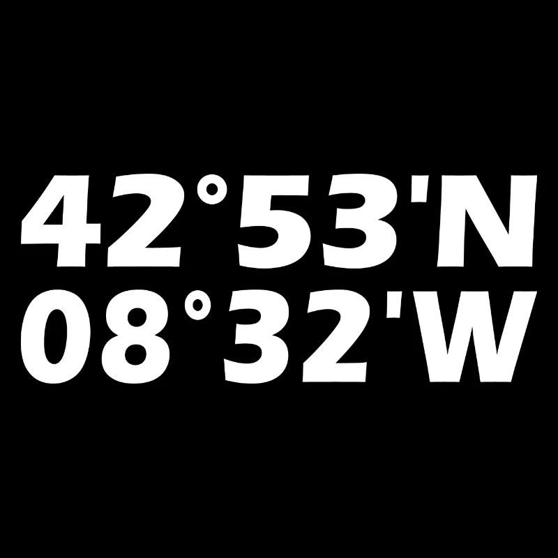 Coordonnées de Saint-Jacques-de-Compostelle