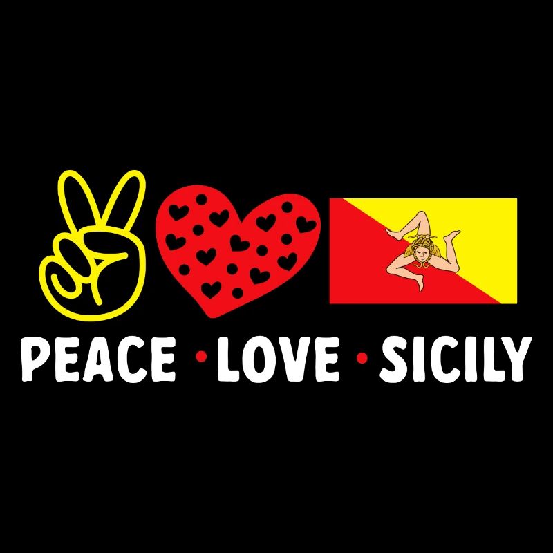 Sicile Drapeau Italie Sicile