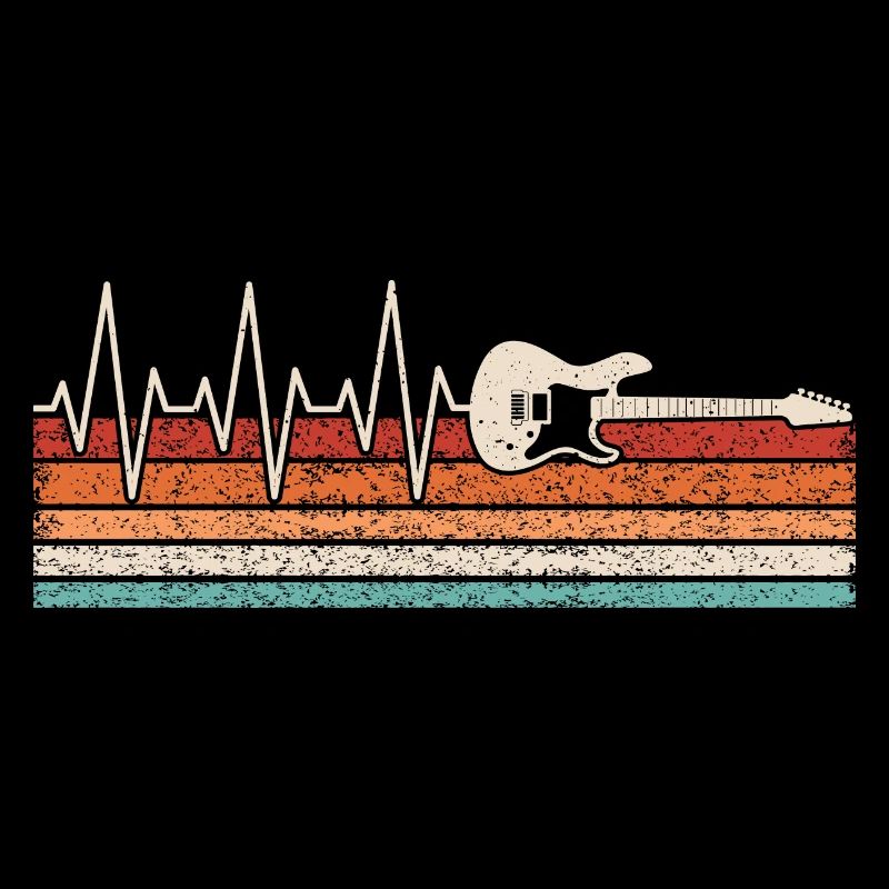 E-Gitarre Herzschlag