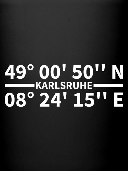 Coordonnées de Karlsruhe
