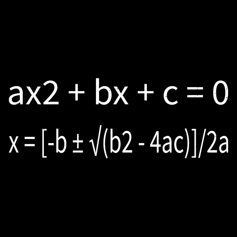 Quadratic Formula For Math Class 11