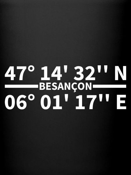 Coordonnées de Besançon