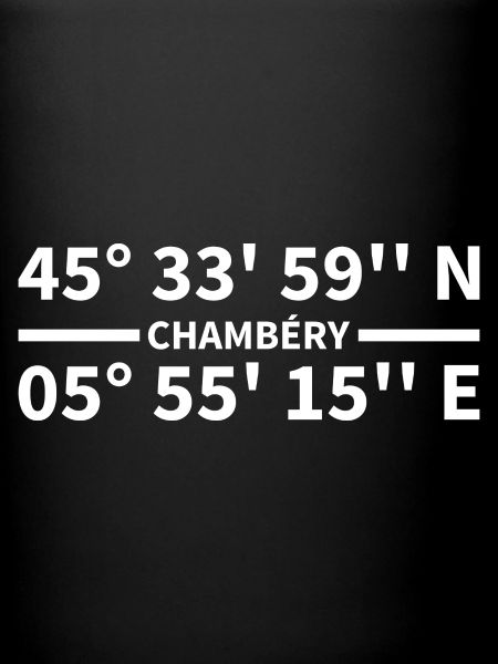 Coordonnées de Chambéry