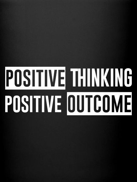 Pensée positive Résultat positif