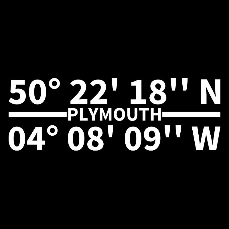 Plymouth coordinates