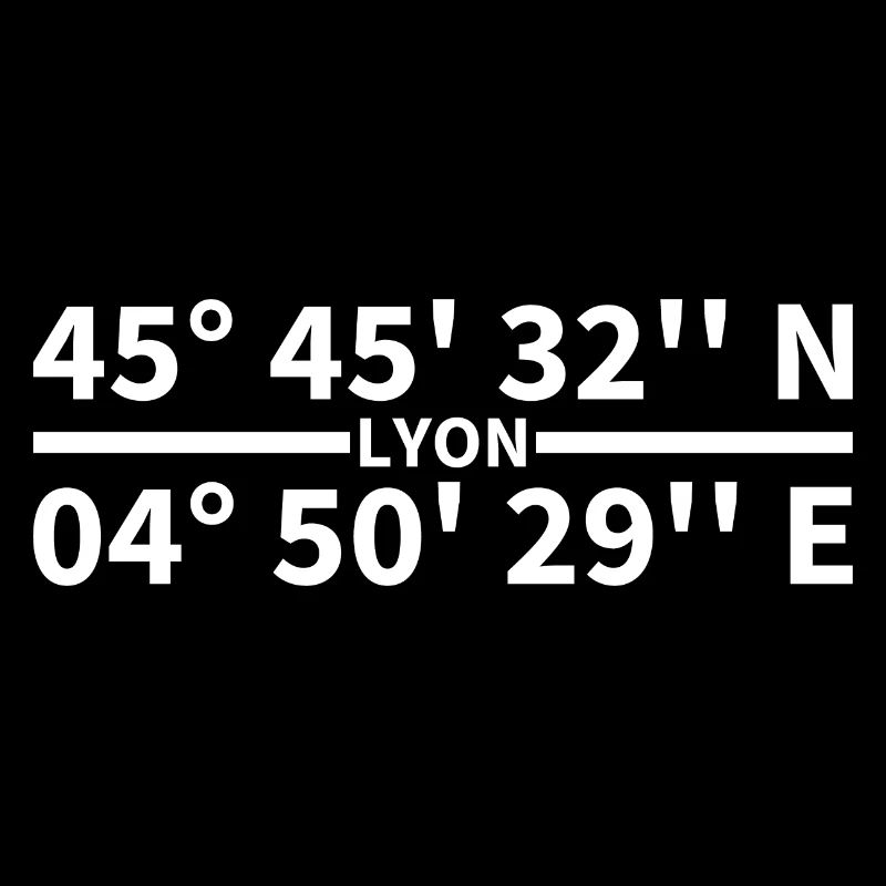 Coordonnées de Lyon