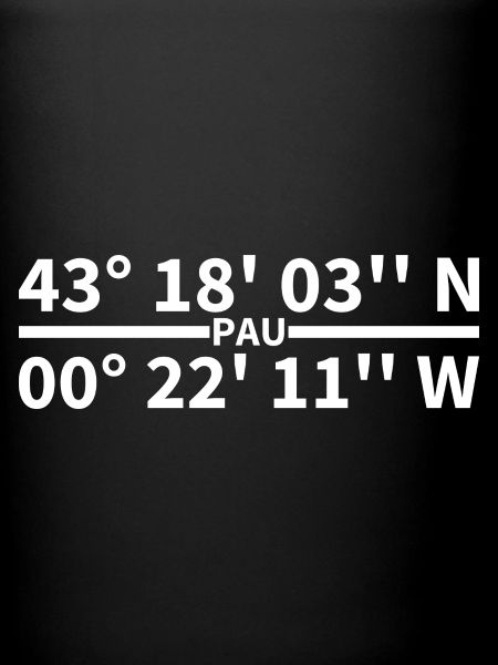 Coordonnées de Pau