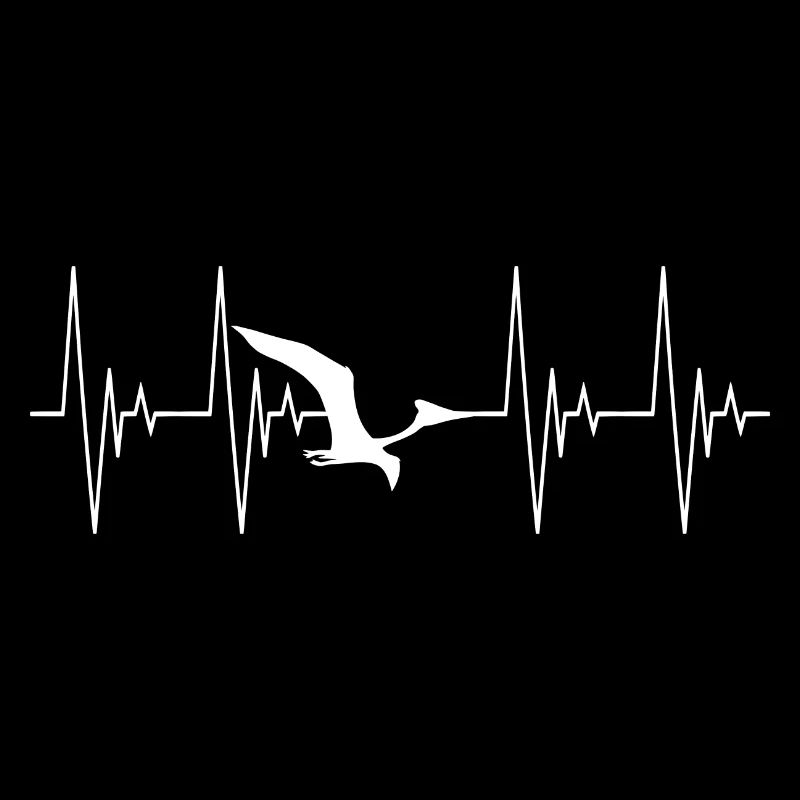 pterosaur pteranodon heartbeat ecg dinosaur