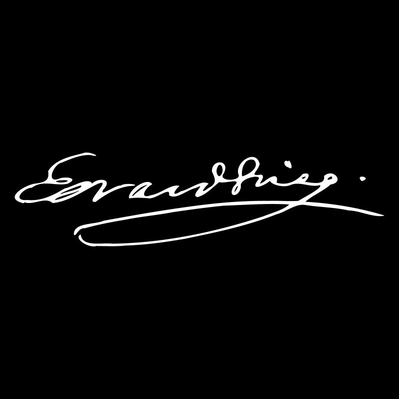 Edvard Grieg's signature