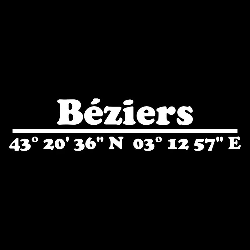 Béziers coordinates