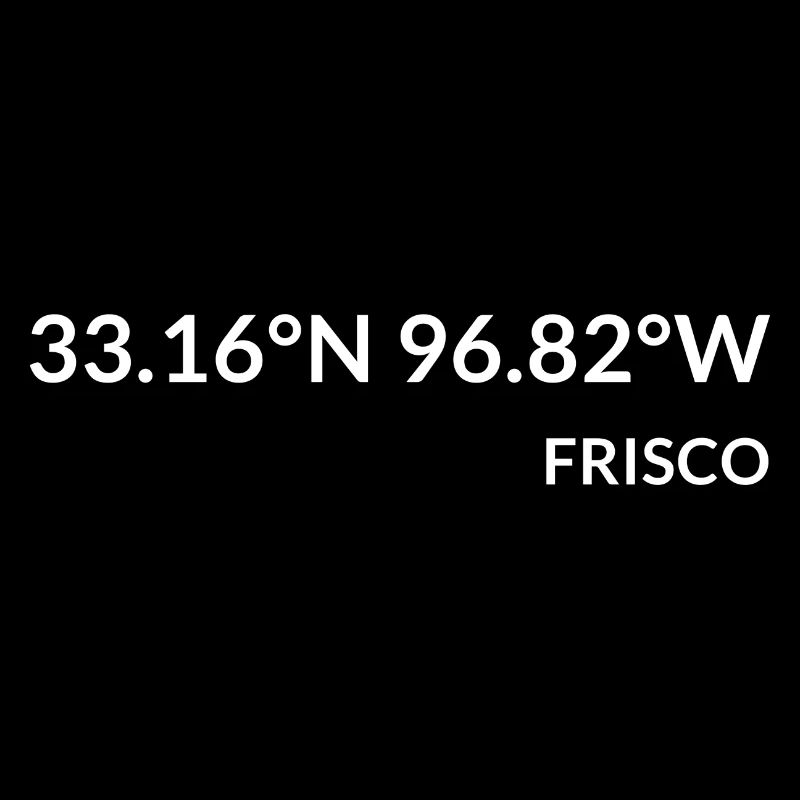 Frisco, Texas, USA Coordinates