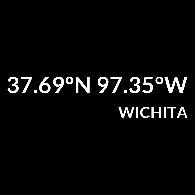 Wichita, Kansas, USA Coordinates