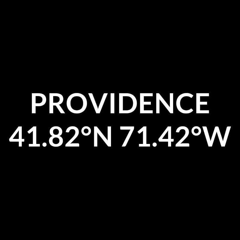 Providence, Rhode Island, USA Coordinates