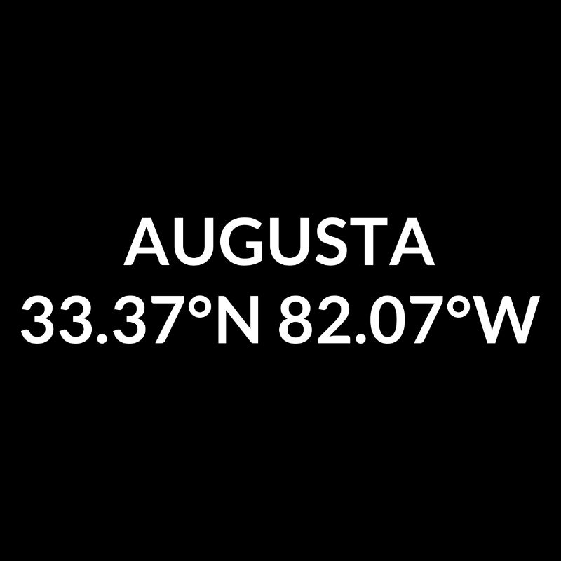 Augusta, Georgia, USA Coordinates